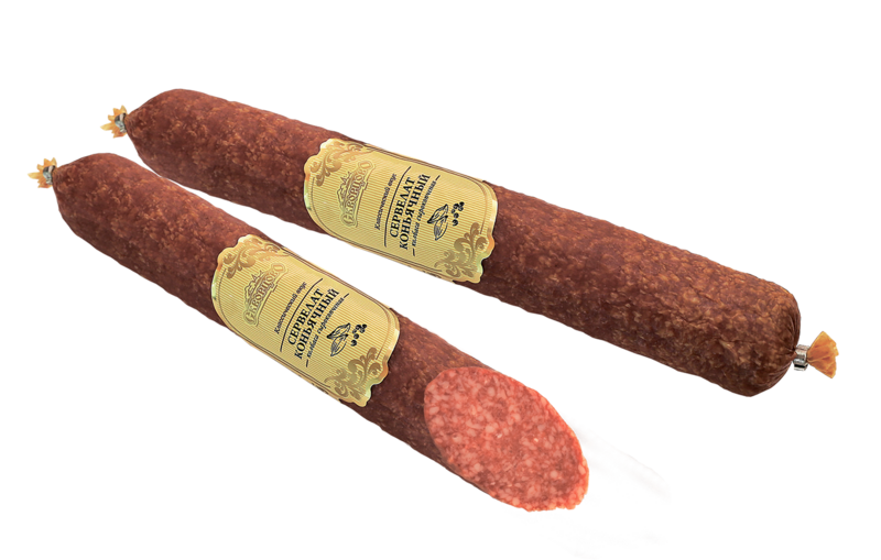 Файл:Сырокопчёная колбаса Сервелат Коньячный (Скворцово).png