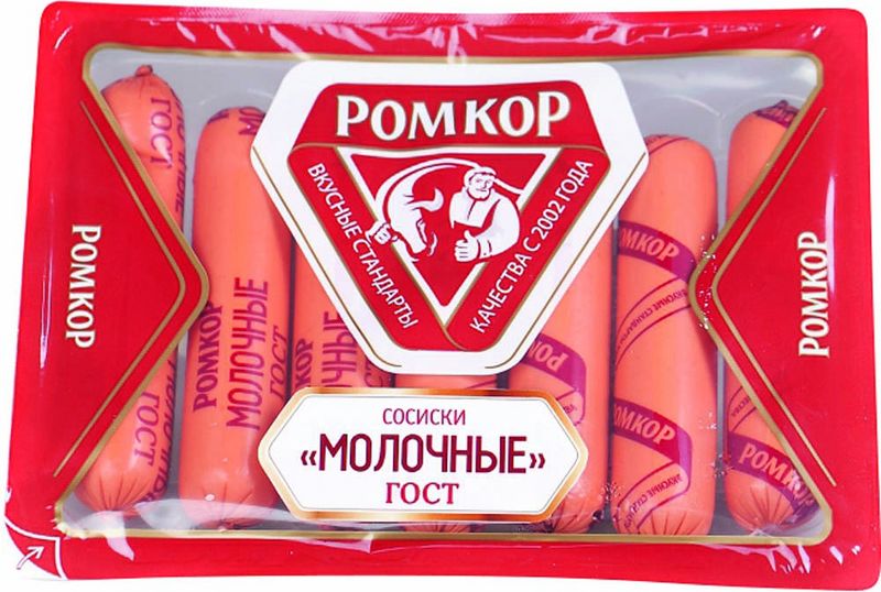 Файл:Сосиски Молочные ГОСТ (РОМКОР).jpg