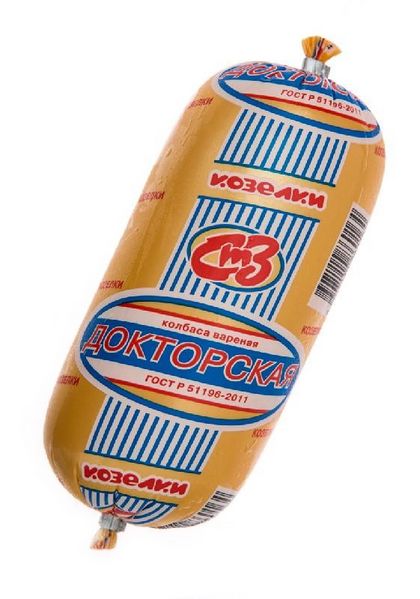 Файл:Колбаса варёная Докторская ГОСТ (Козелки).jpg