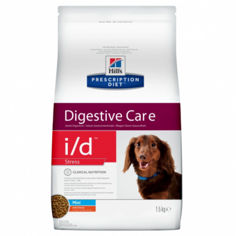 Prescription Diet Stress Mini Digestive Care сухой корм для собак мелких пород, с курицей (Hills).webp