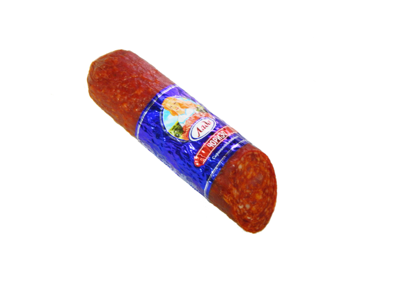 Файл:Колбаса сырокопченая Чоризо (Лада).png