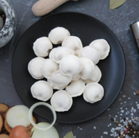 100 процентов мяса Пельмени Домашние (Фабрика Уральские пельмени).png