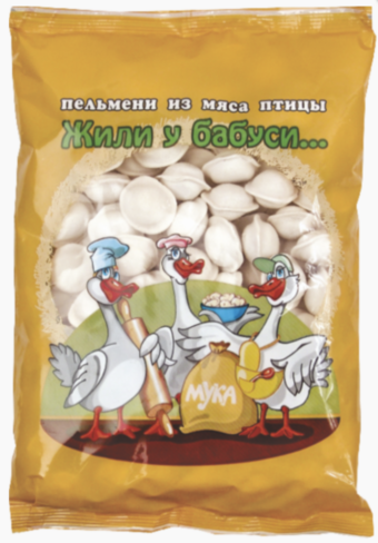 Жили у бабуси Пельмени из мяса птицы (Фабрика Уральские пельмени).png