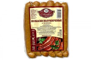 Полукопченые колбаски С зеленью (Сибирские колбасы).jpg