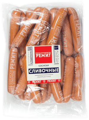 Сосиски Сливочные (целлофан) газомодифицированная среда (Ремит).png