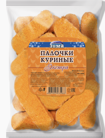Любимая зима Палочки куриные Экстра (Фабрика Уральские пельмени).png