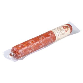Колбаса варено-копченая Сервелат ГОСТ (Салтовский мясокомбинат).jpg