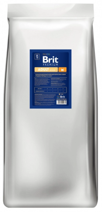 Premium by Nature Adult M для взрослых собак средних пород (Brit).webp