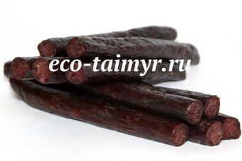Снеки колбаски из оленины Сервелат (ЭкоТаймыр).jpg