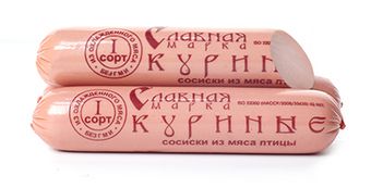 Сосиски Куриные (Славная марка).jpg