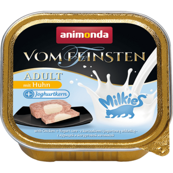 Vom Feinstein плюс Milkies Adult с курицей и йогуртовой начинкой (ANIMONDA).png