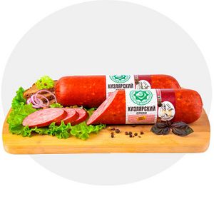 Колбаса Кизлярский сервелат (Кизляр Урицкий мясокомбинат).jpg