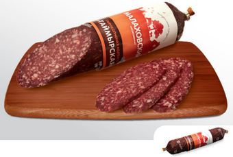 Колбаса Таймырская сырокопченая из оленины (Малаховский мясокомбинат).jpg