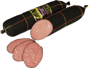 Колбаса мясная Сервелат Сливовый (Борисовский мясокомбинат).png
