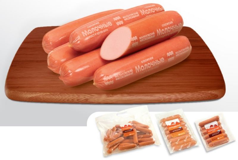 Файл:Сосиски Молочные (Малаховский мясокомбинат).jpg