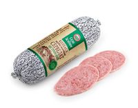 Колбаса варено-копченая куриная Сервелат Австрийский (Село Зеленое).jpg