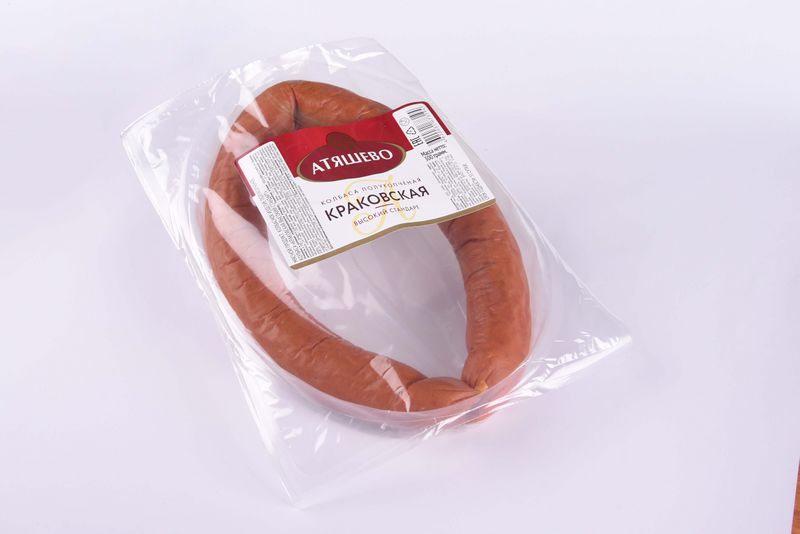 Файл:Колбаса полукопченая Краковская (Атяшево).jpg