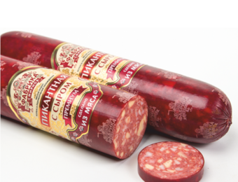 Колбаса полукопчёная Пикантная с сыром (Фабрика Смирнов).png