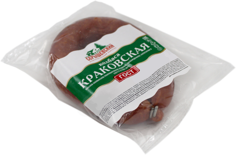 Файл:Колбаса полукопченая Краковская (Серышевский).png